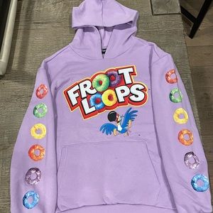 Kellogg Fruit Loops Hoodie Size L